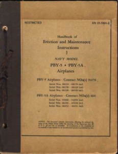 Erection and Maintenance Instruction 3 PBY-5 - 5A1
