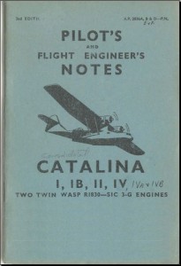 Pilot and Flight Engineers notes